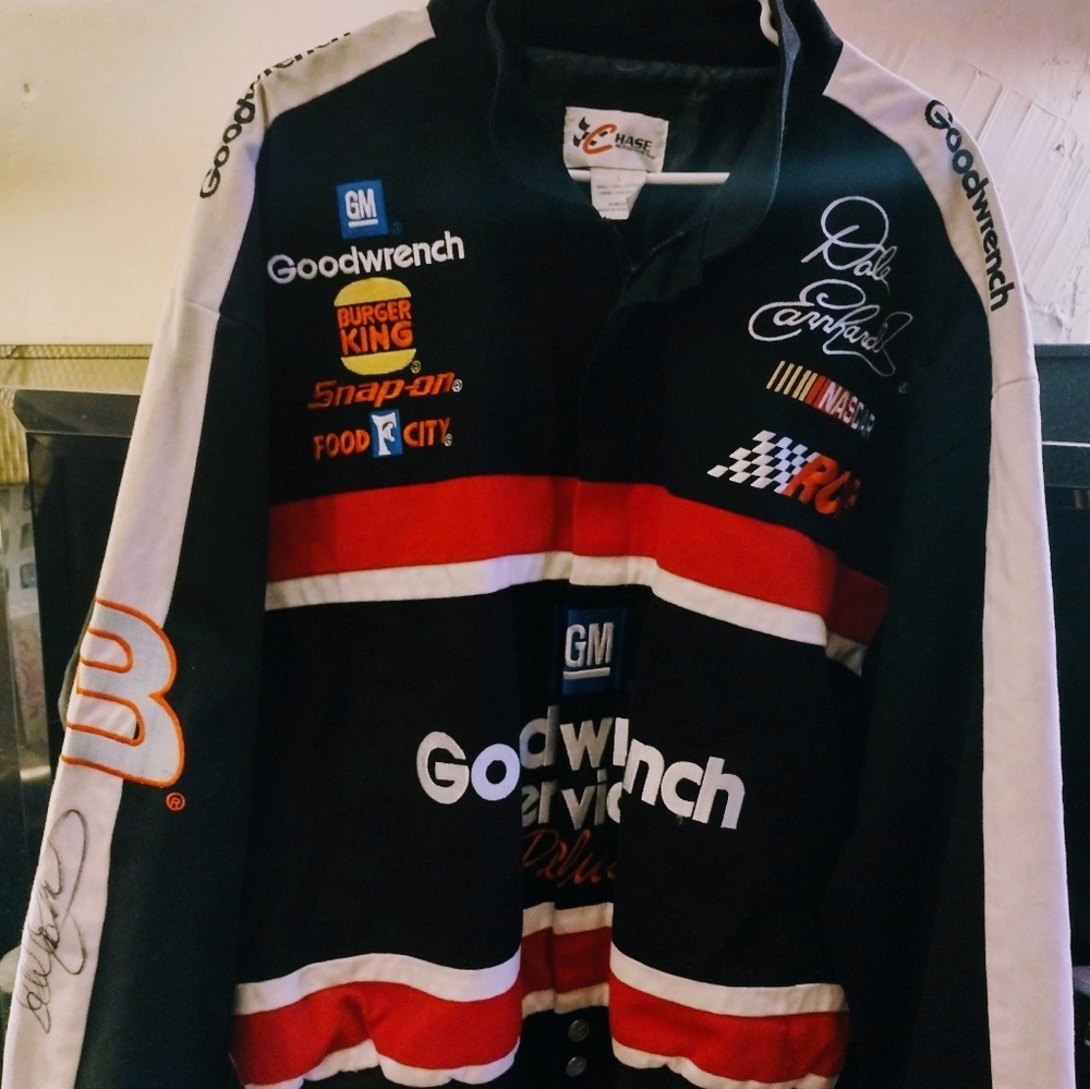 NASCAR Dale Earnhardt Racing Jacket #3 AUTOGRAPHED. Authentic NASCAR Jacket.